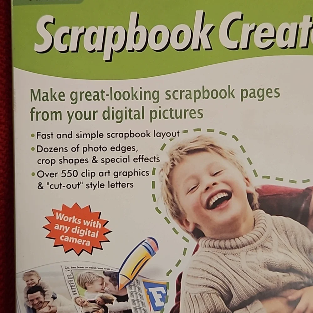 ArcSoft Scrapbook Creator CD for Windows see photos for specifics digital art